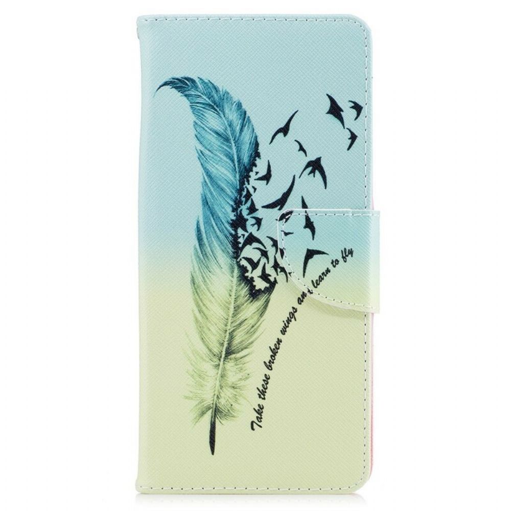 Flip Case Für Samsung Galaxy Note 8 Fliegen Lernen