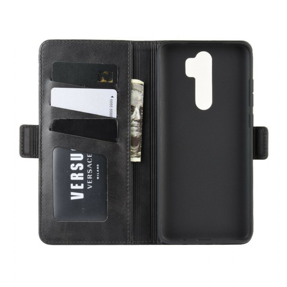 Flip Case Für Xiaomi Redmi Note 8 Pro Flip Case Doppelklappe