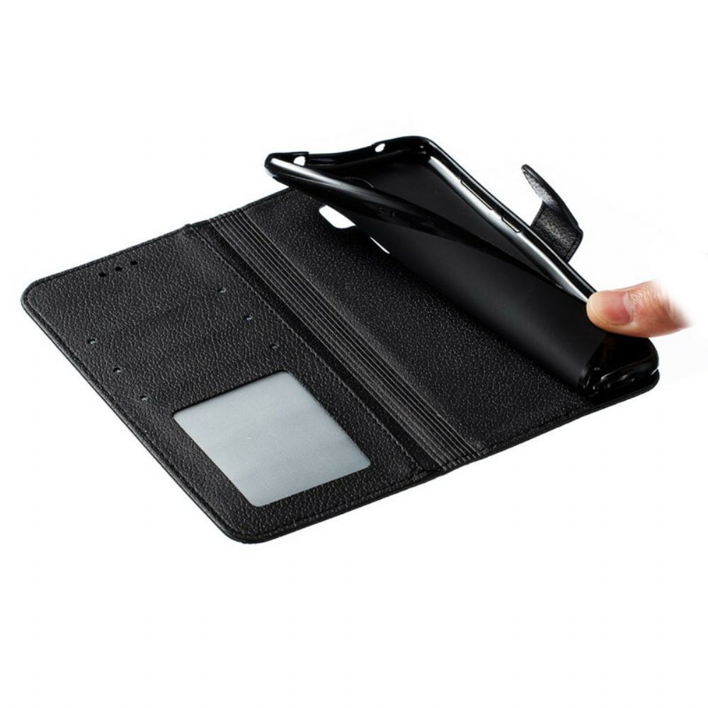 Flip Case Für Xiaomi Redmi Note 8 Pro Kunstleder Lebe Deinen Traum