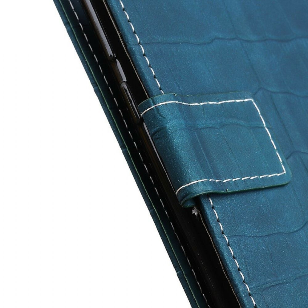 Flip Case Für Xiaomi Redmi Note 8 Pro Vintage-krokodilleder-stil