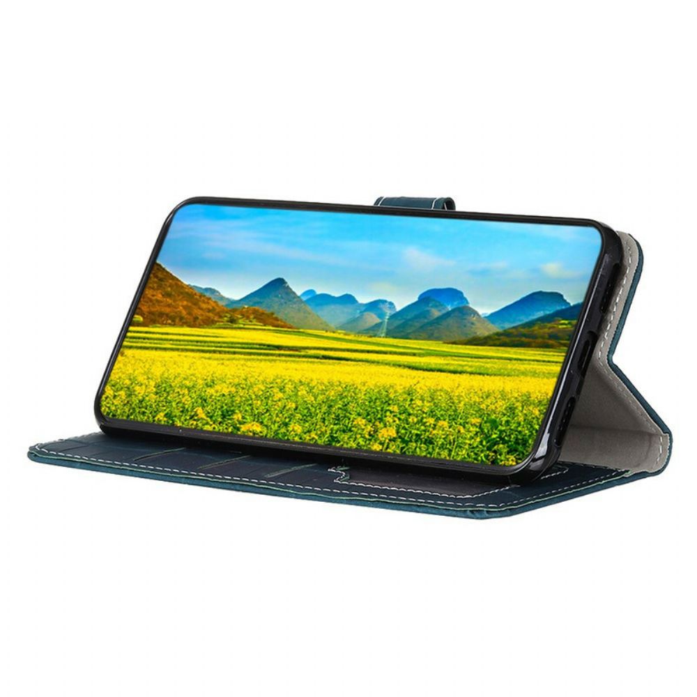 Flip Case Für Xiaomi Redmi Note 8 Pro Vintage-krokodilleder-stil