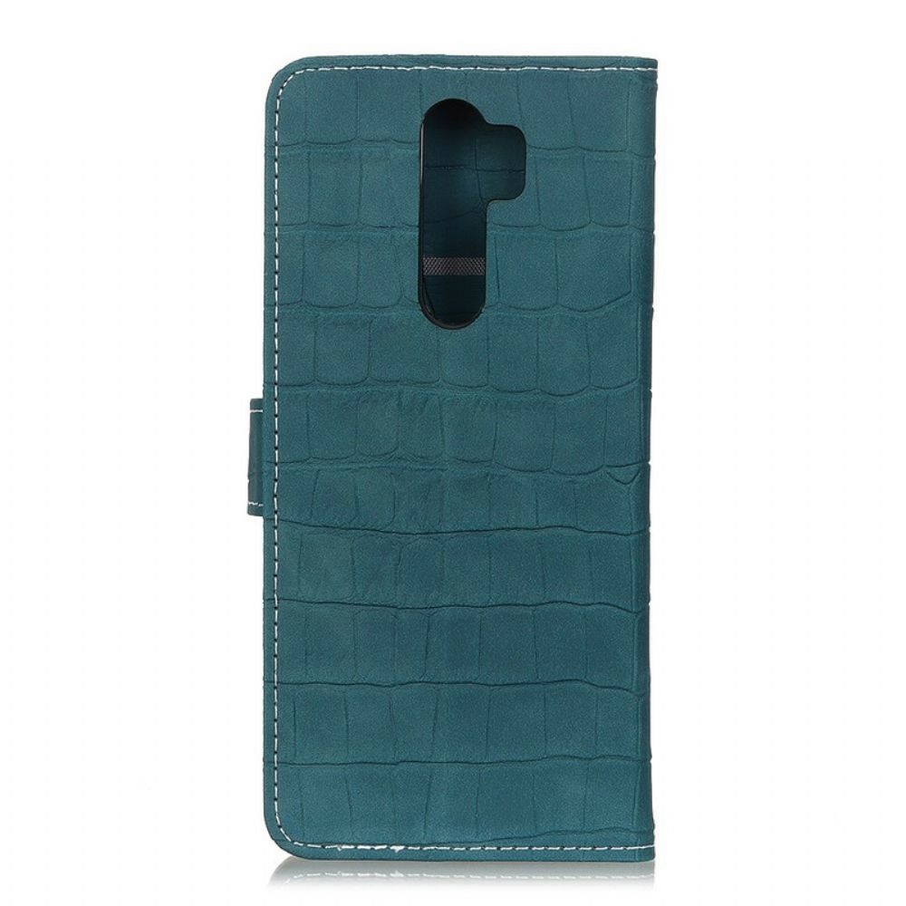 Flip Case Für Xiaomi Redmi Note 8 Pro Vintage-krokodilleder-stil