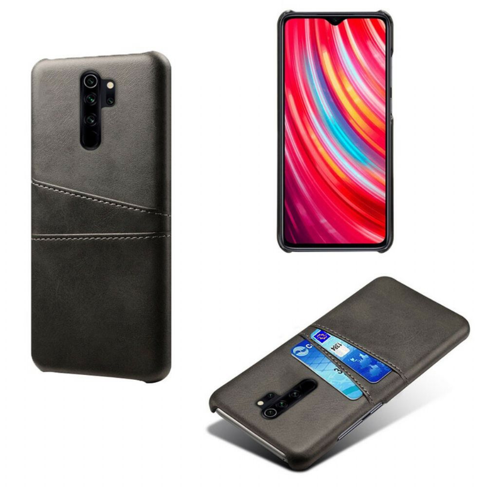 Handyhülle Für Xiaomi Redmi Note 8 Pro Doppelter Kartenhalter