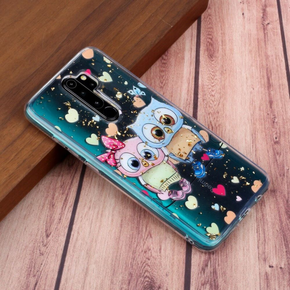 Handyhülle Für Xiaomi Redmi Note 8 Pro Süße Eulen