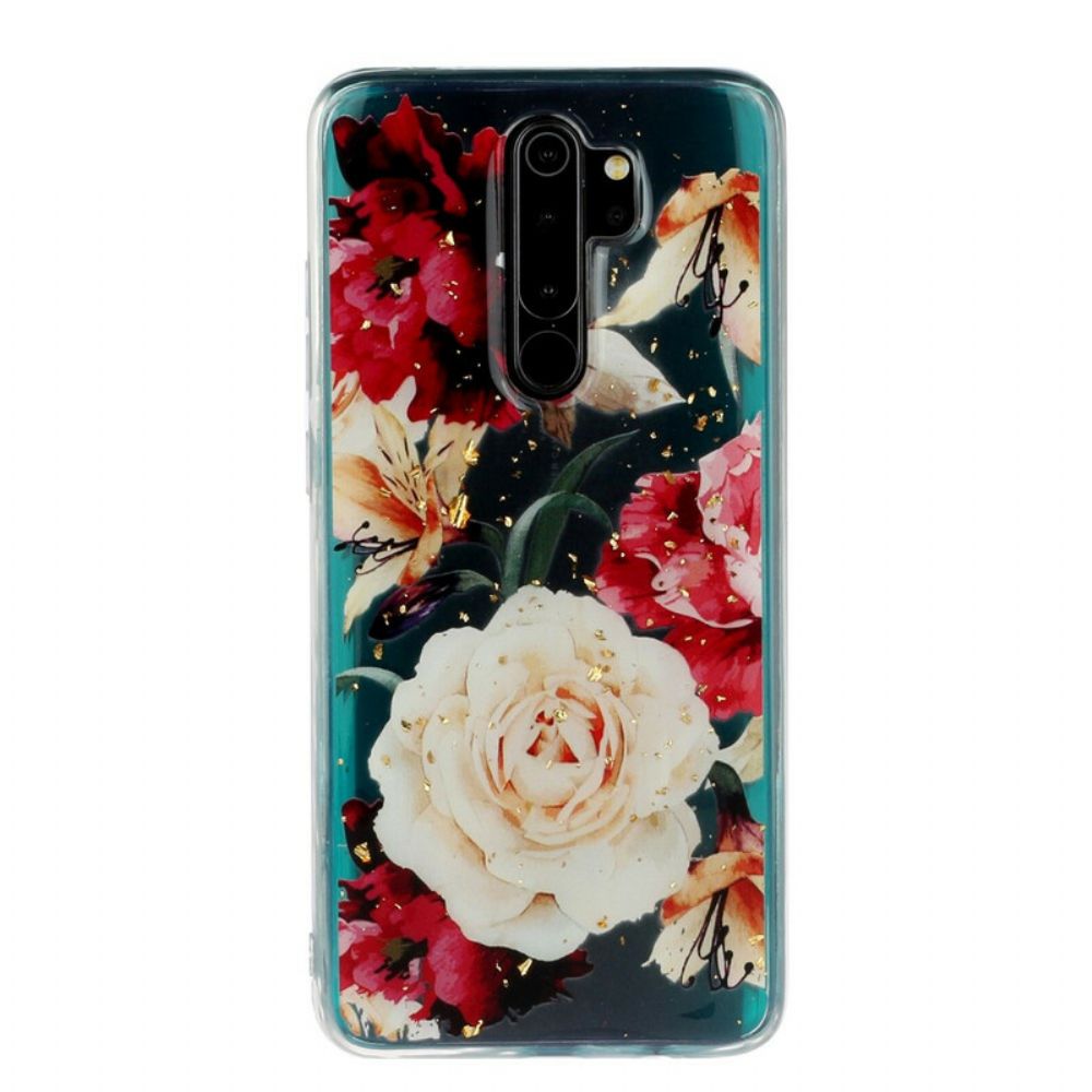 Handyhülle Für Xiaomi Redmi Note 8 Pro Transparente Hervorragende Blumensträuße