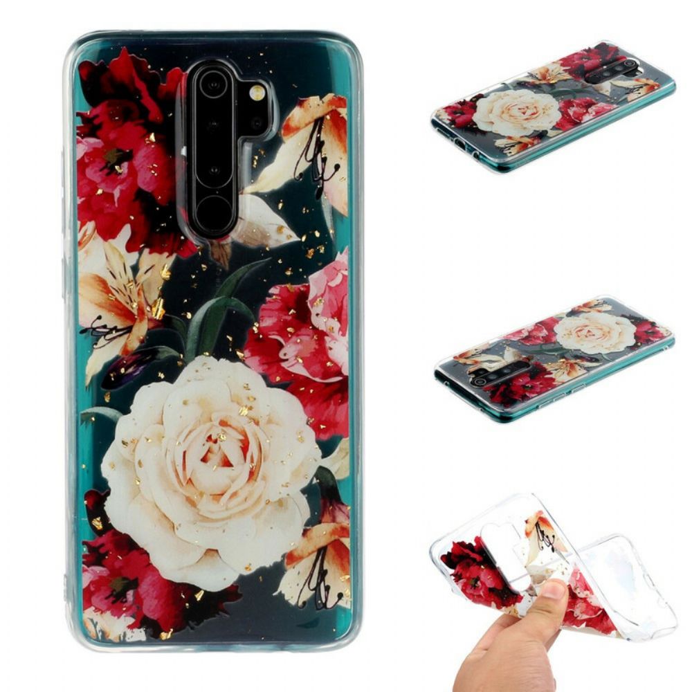 Handyhülle Für Xiaomi Redmi Note 8 Pro Transparente Hervorragende Blumensträuße