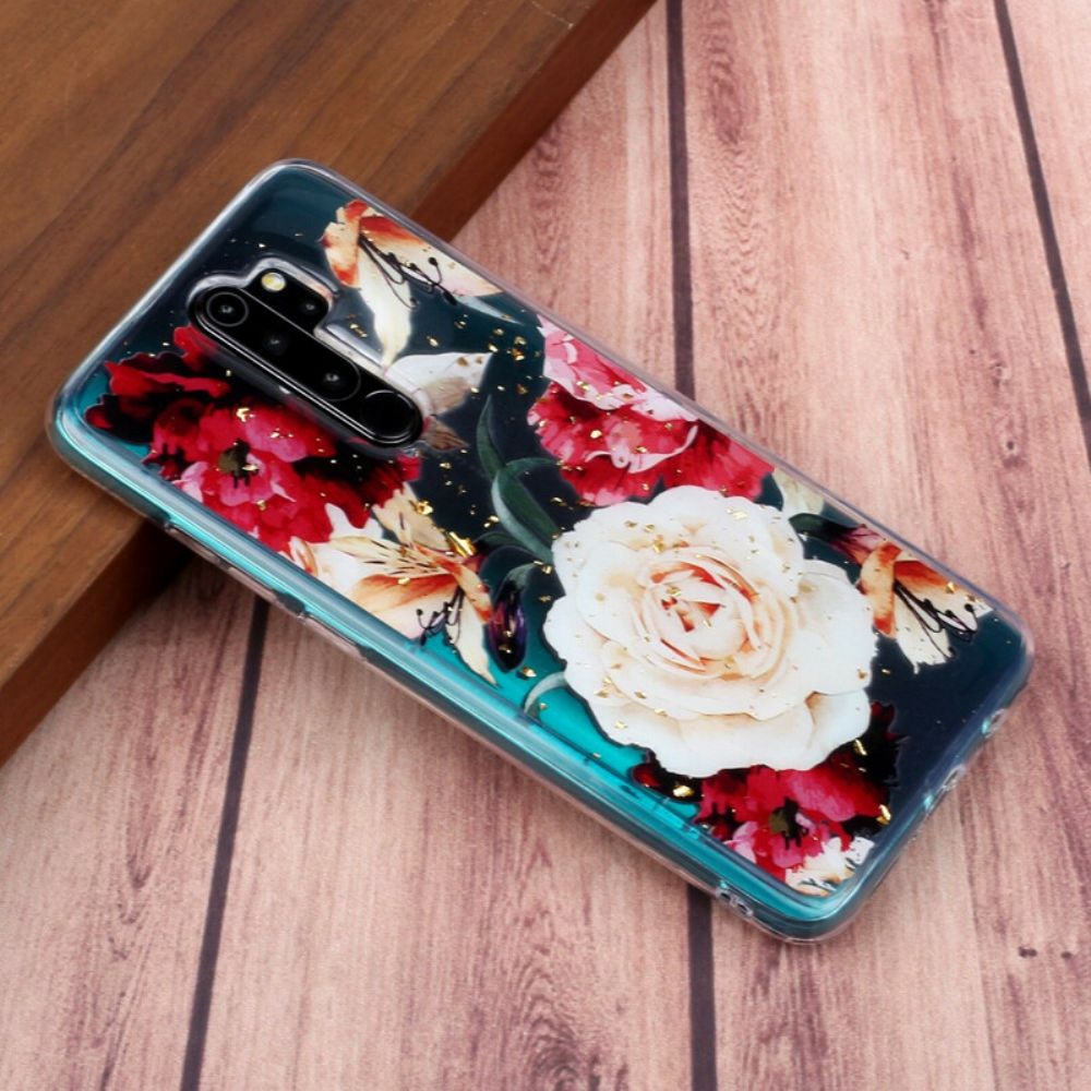 Handyhülle Für Xiaomi Redmi Note 8 Pro Transparente Hervorragende Blumensträuße