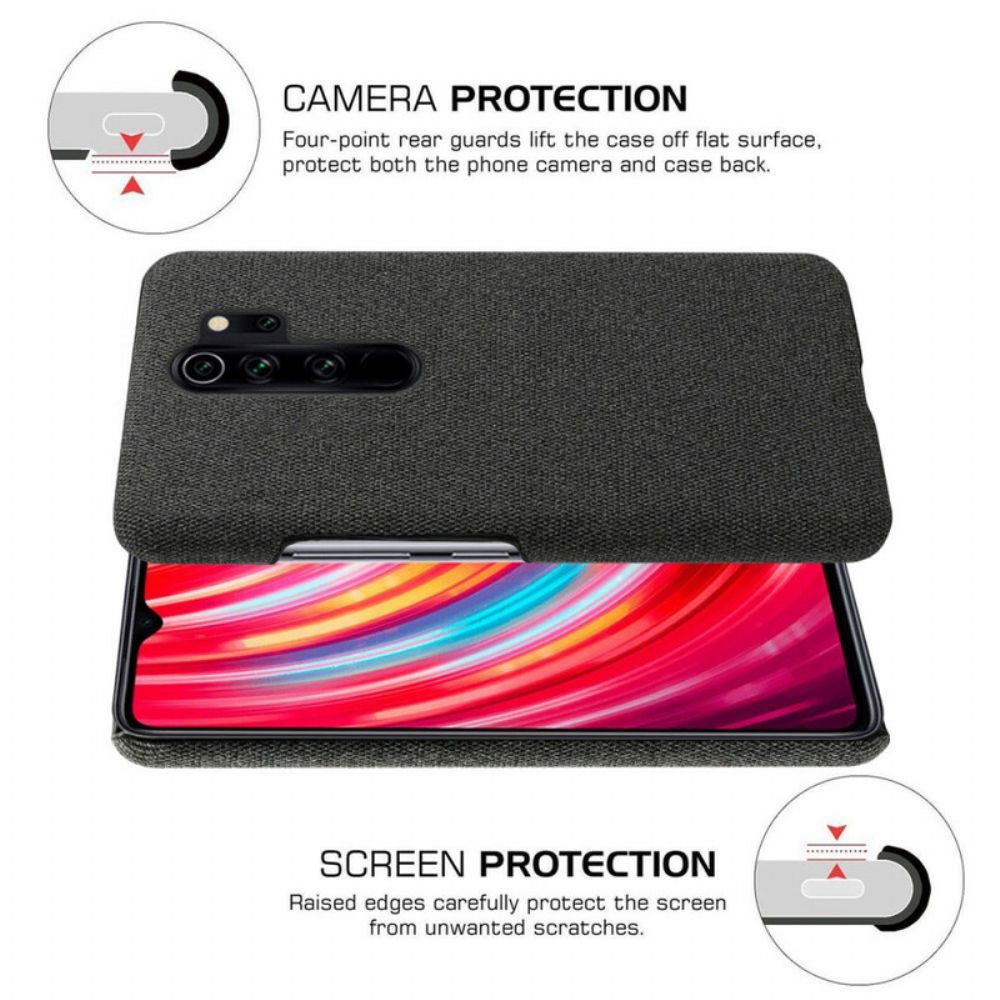Hülle Für Xiaomi Redmi Note 8 Pro Ksq Schicker Stoff
