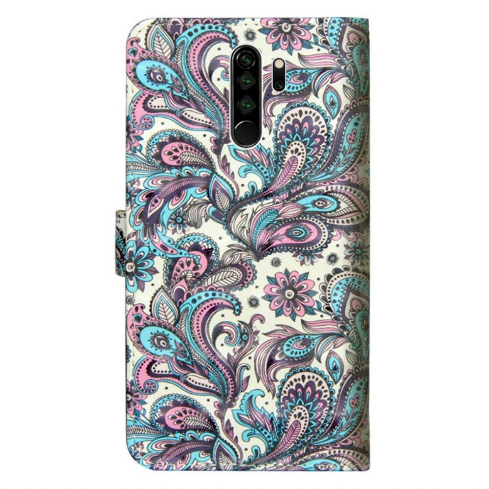 Lederhüllen Für Xiaomi Redmi Note 8 Pro Blumenmuster