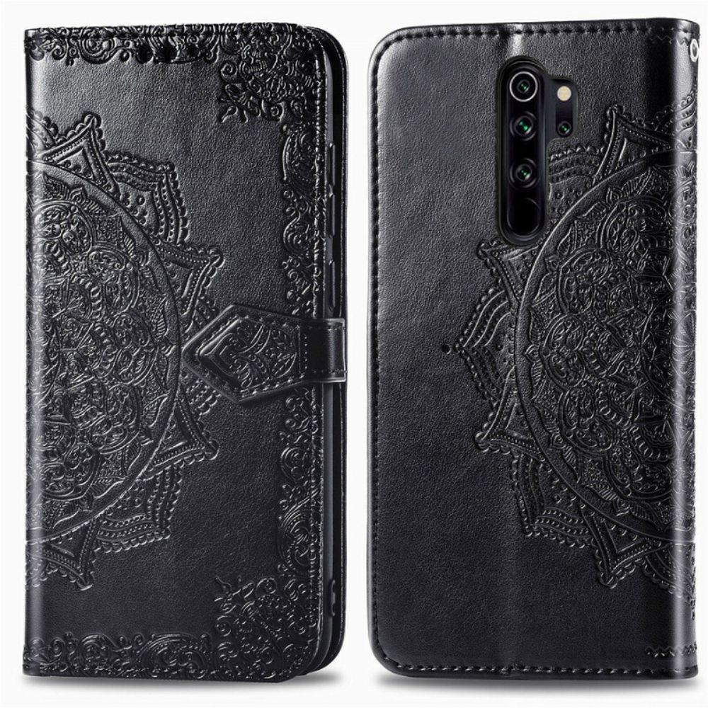 Lederhüllen Für Xiaomi Redmi Note 8 Pro Mandala Aus Dem Mittelalter