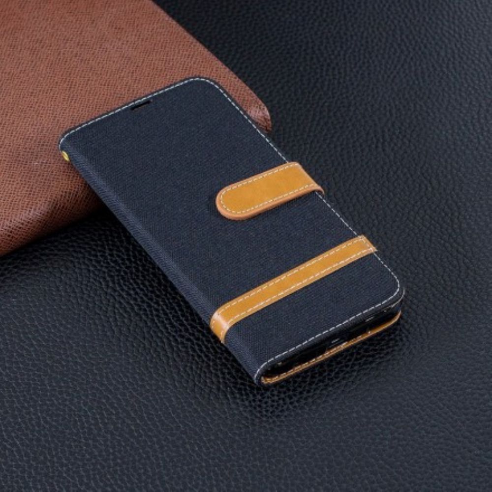 Lederhüllen Für Huawei P Smart 2024 / Honor 10 Lite Mit Kordel Armband In Stoff- Und Lederoptik