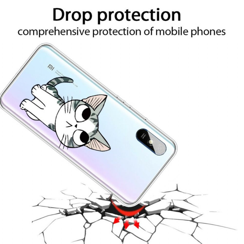 Hülle Für Xiaomi Redmi 9A Sieh Dir Die Katzen An