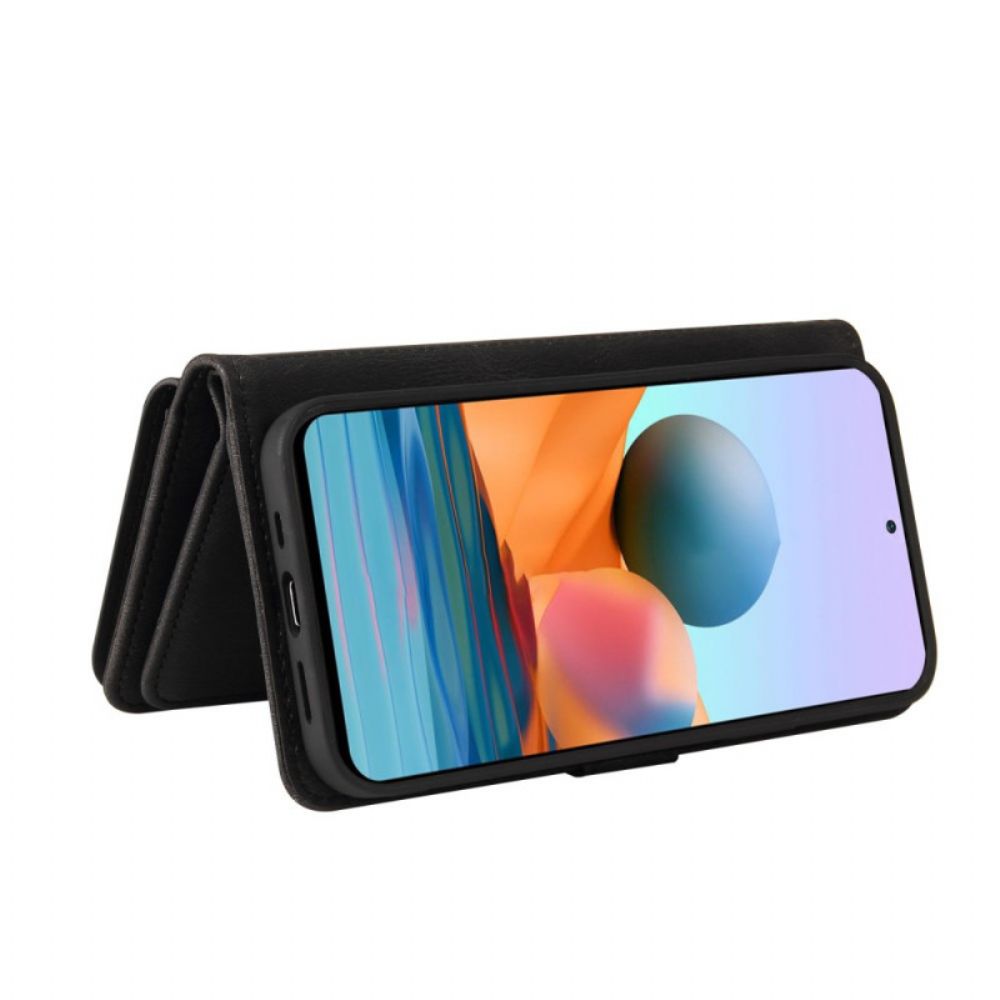 Flip Case Für Xiaomi Redmi Note 10 Pro Multifunktionskartenhalter