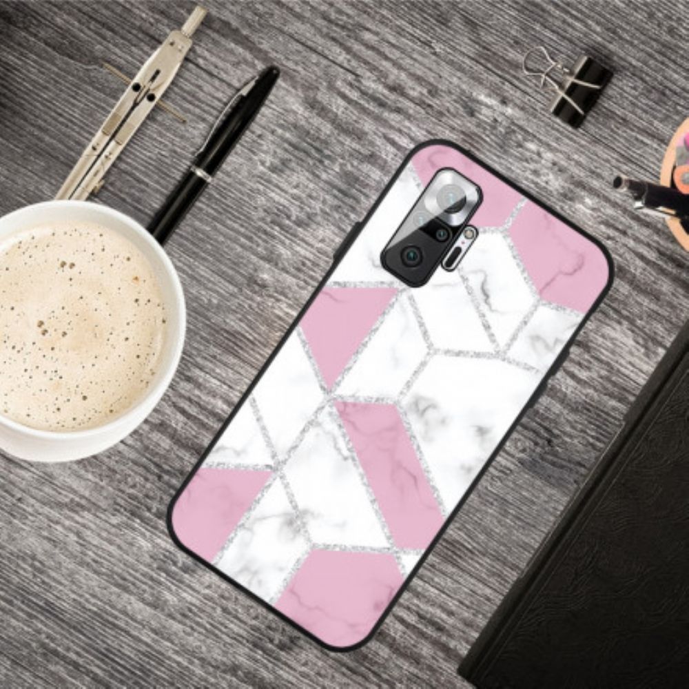 Handyhülle Für Xiaomi Redmi Note 10 Pro Glitzermarmor