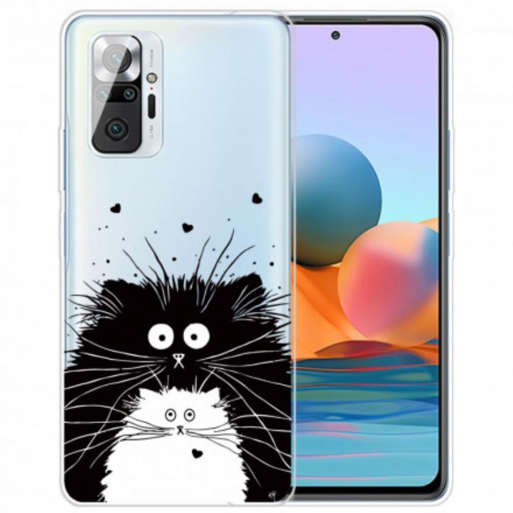 Handyhülle Für Xiaomi Redmi Note 10 Pro Sieh Dir Die Katzen An