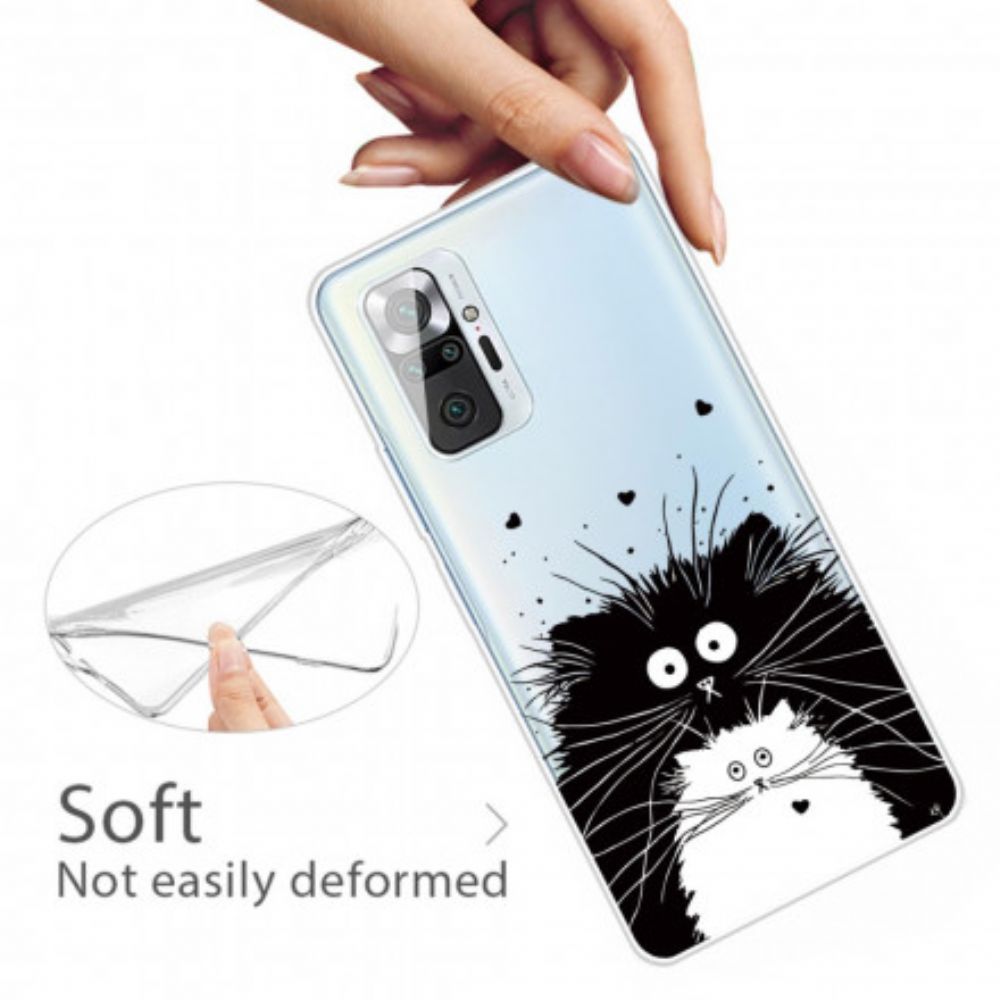 Handyhülle Für Xiaomi Redmi Note 10 Pro Sieh Dir Die Katzen An