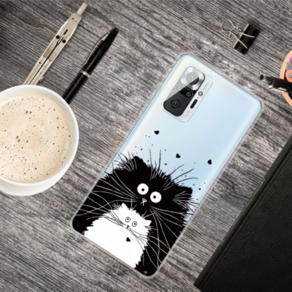 Handyhülle Für Xiaomi Redmi Note 10 Pro Sieh Dir Die Katzen An