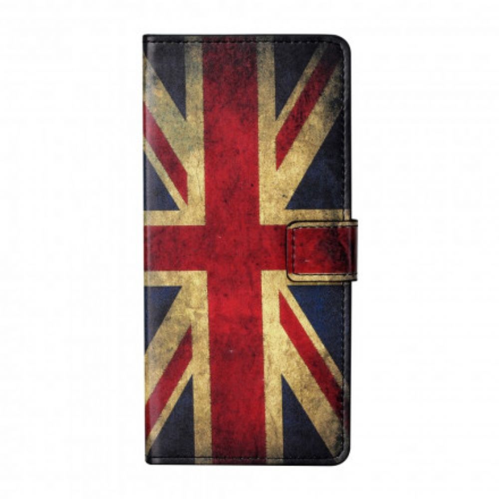 Lederhüllen Für Xiaomi Redmi Note 10 Pro England-flagge