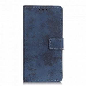 Lederhüllen Für Xiaomi Redmi Note 10 Pro Vintage-leder-effekt