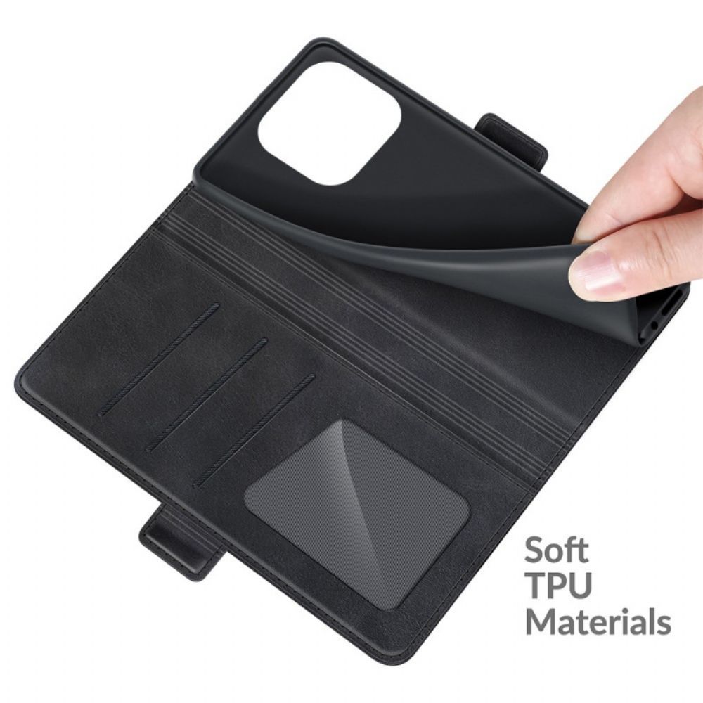 Lederhüllen Für Xiaomi Mi 11 Pro Flip Case Klassische Doppelklappe