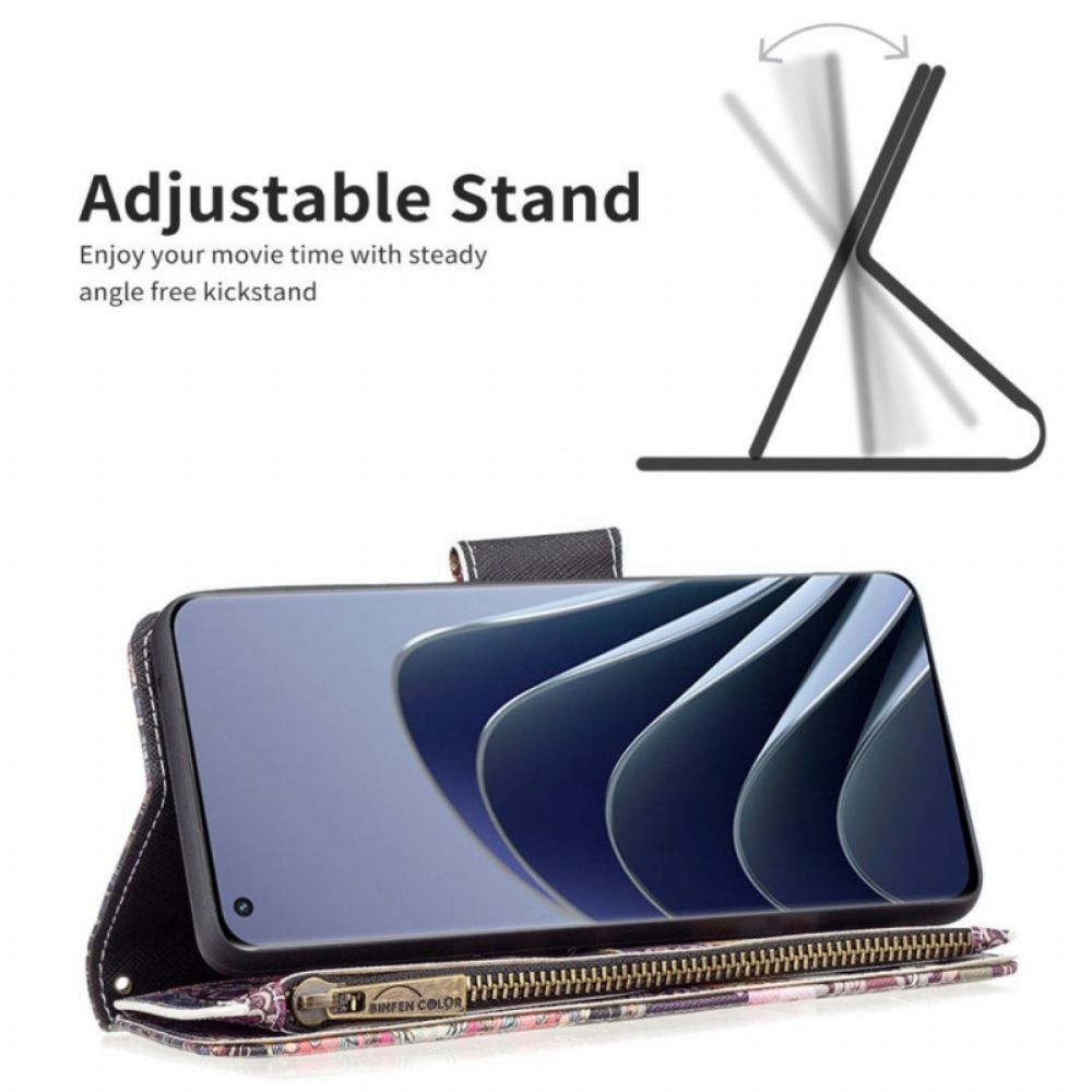 Flip Case Für OnePlus 10 Pro 5G Elefantentasche Mit Reißverschluss