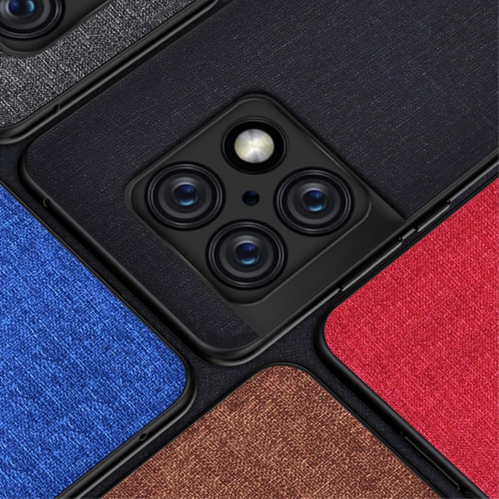 Handyhülle Für OnePlus 10 Pro 5G Texturstoff