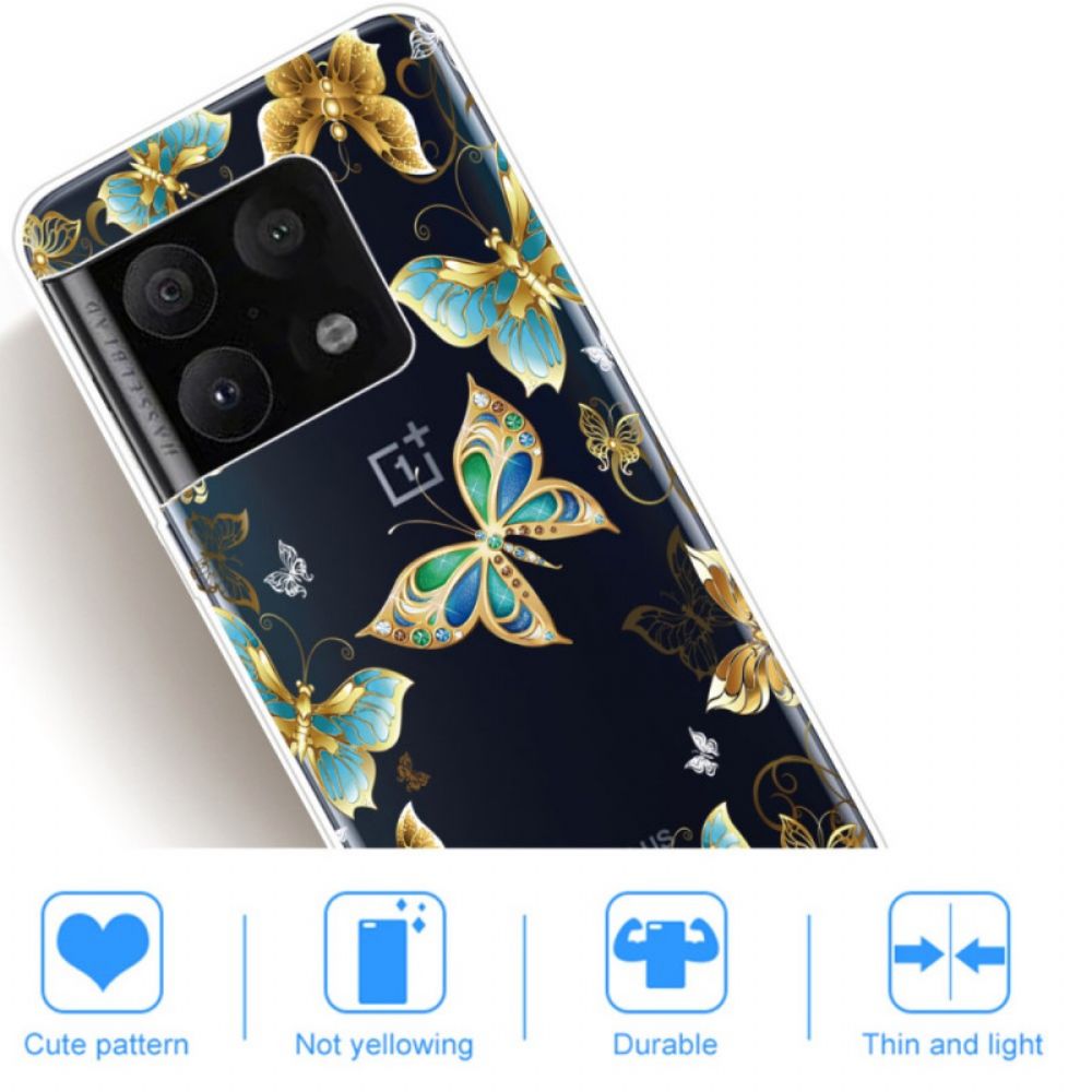 Hülle Für OnePlus 10 Pro 5G Schmetterlings-design