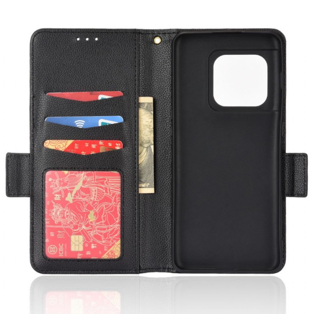 Lederhüllen Für OnePlus 10 Pro 5G Flip Case Doppelte Klappe Litschi Neue Farben