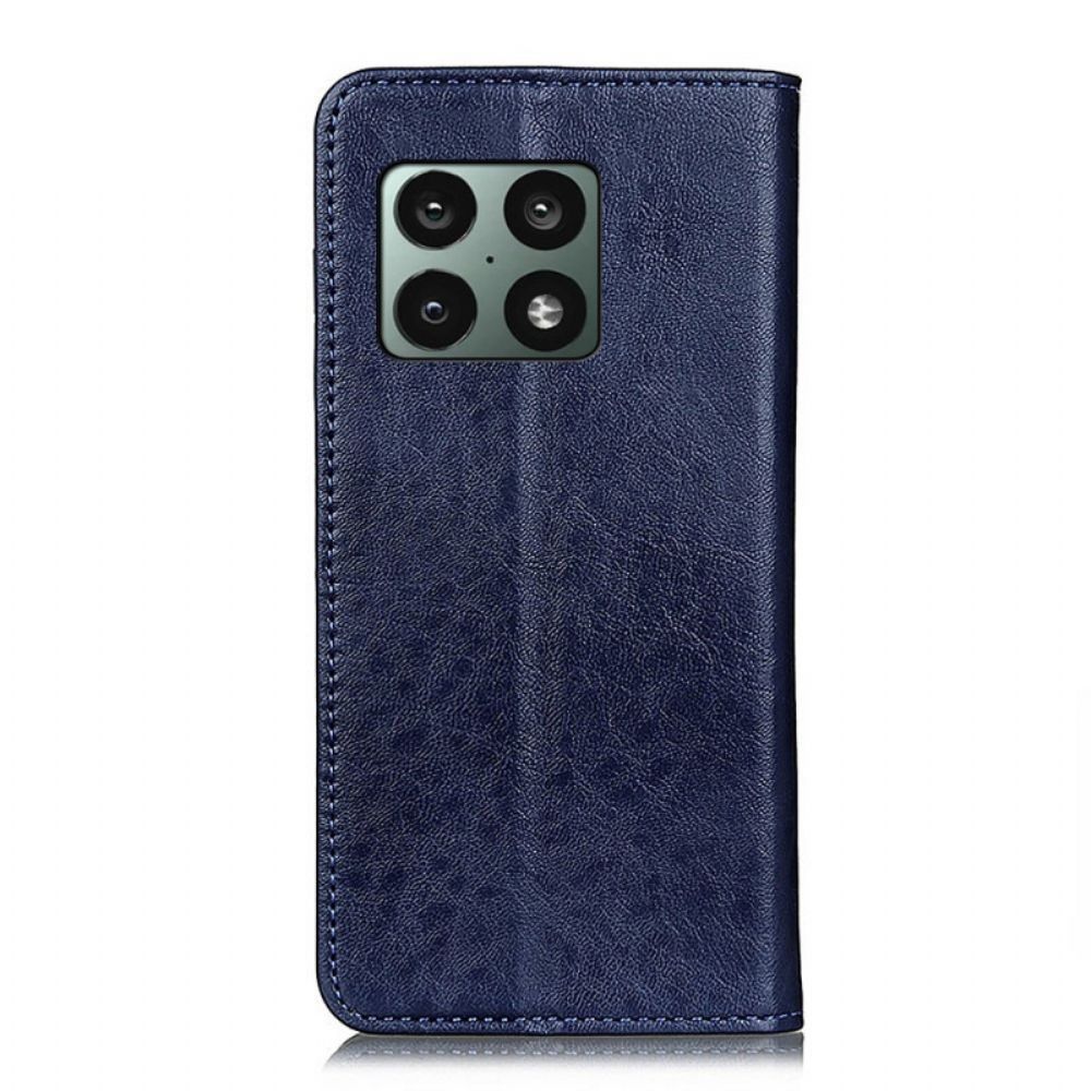 Schutzhülle Für OnePlus 10 Pro 5G Flip Case Lederstruktur