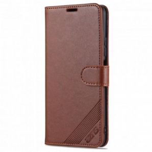 Flip Case Für Xiaomi Mi 11i 5G / Poco F3 Azns Kunstleder