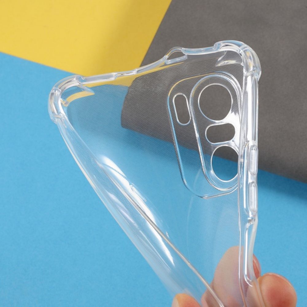 Handyhülle Für Xiaomi Mi 11i 5G / Poco F3 Transparente Verstärkte Ecken