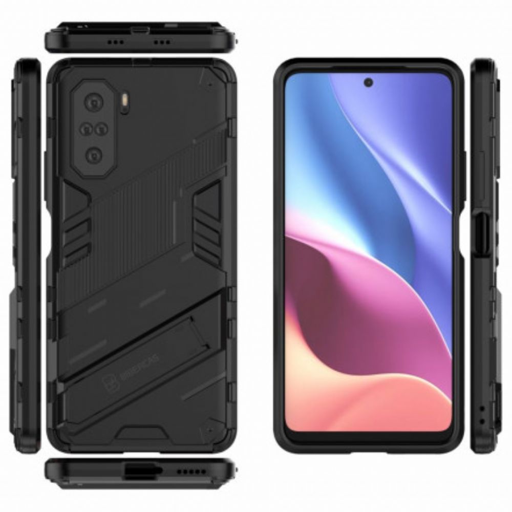 Hülle Für Xiaomi Mi 11i 5G / Poco F3 Abnehmbarer Ständer Für Freisprechfunktion Mit Zwei Positionen