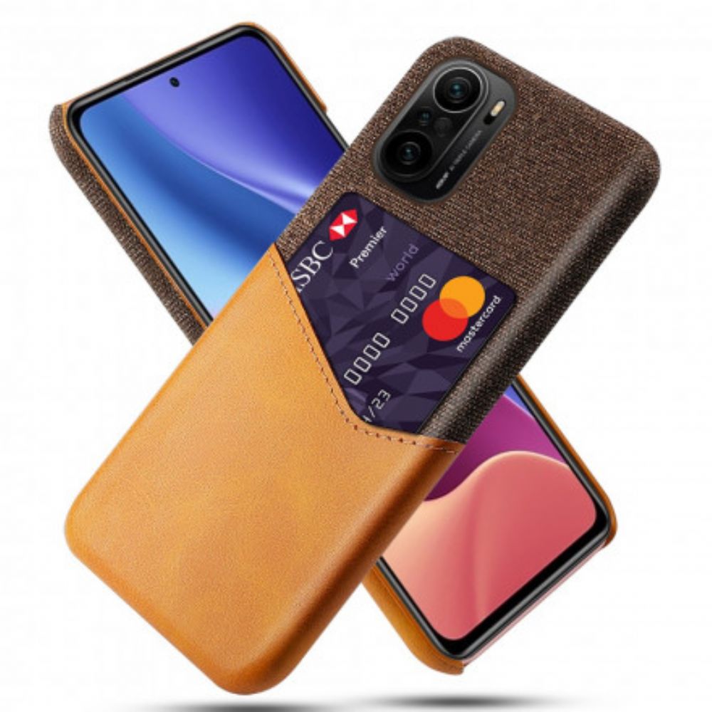 Hülle Für Xiaomi Mi 11i 5G / Poco F3 Ksq-kartenhalter