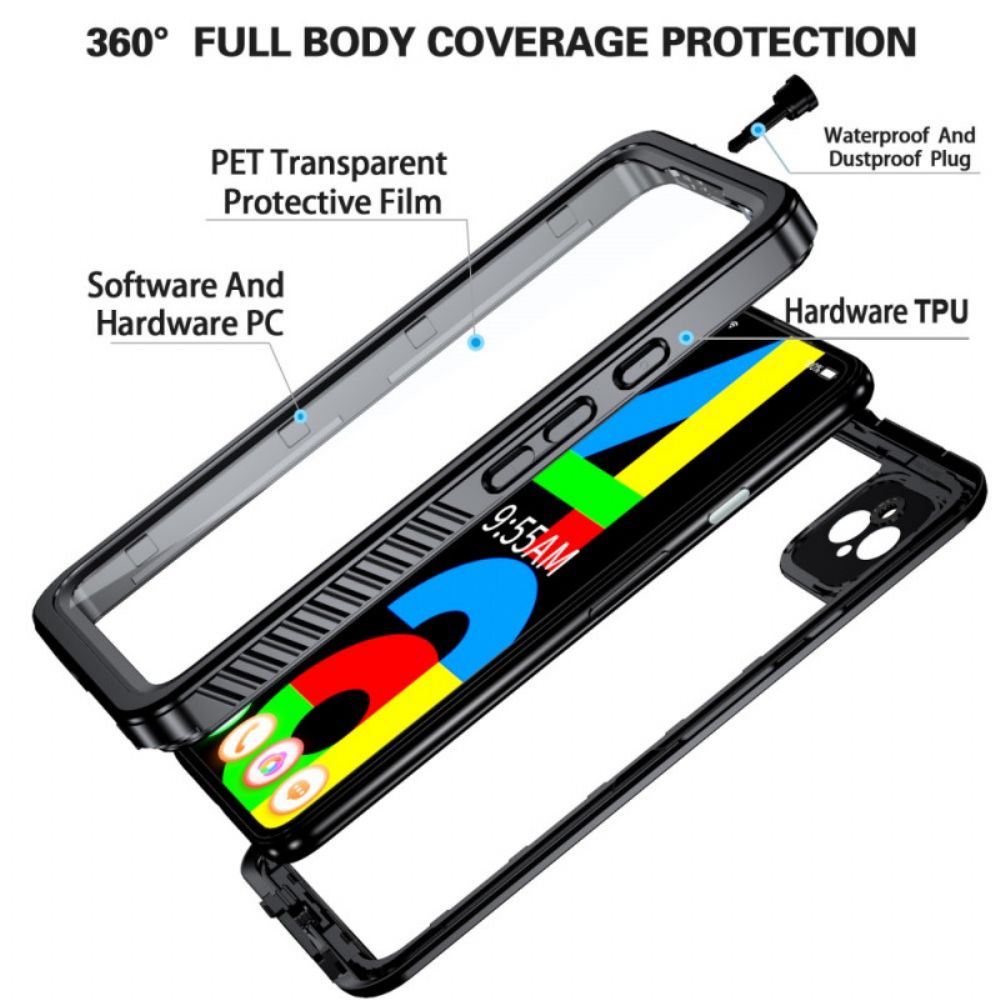 Handyhülle Für Google Pixel 4A 5G Wasserdicht 2m Mit Griff