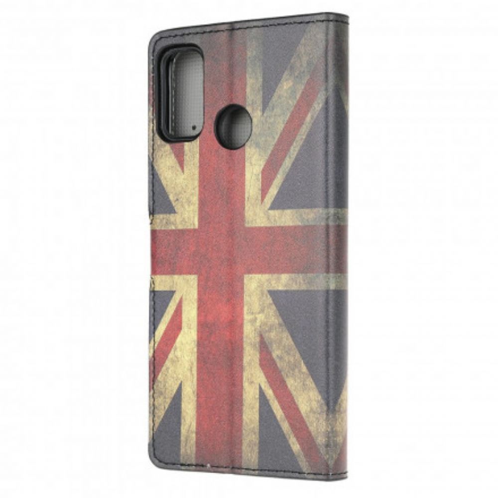 Flip Case Für Moto G10 / G30 England-flagge