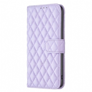Flip Case Für Xiaomi 13 Lite Klassisch Gesteppt