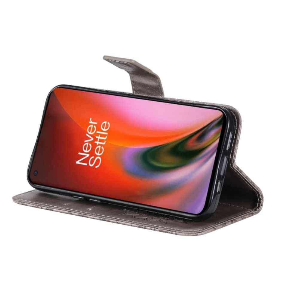 Flip Case Für OnePlus Nord 2 5G Sonnenblume