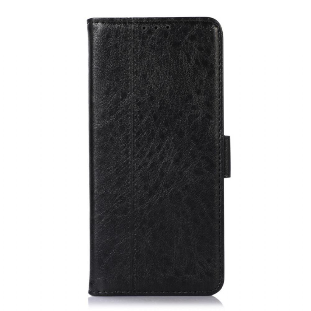 Lederhüllen Für OnePlus Nord 2 5G Dezente Nähte