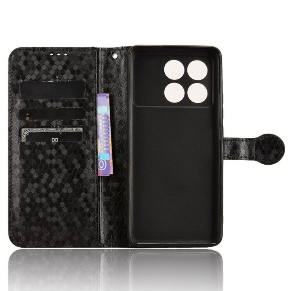 Lederhüllen Poco X6 Pro 5g Handyhülle Gurtpunkte