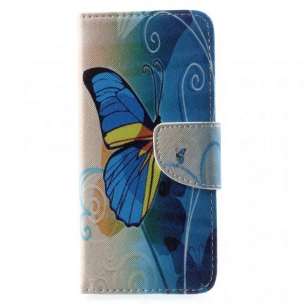 Flip Case Für Samsung Galaxy S8 Schmetterlinge