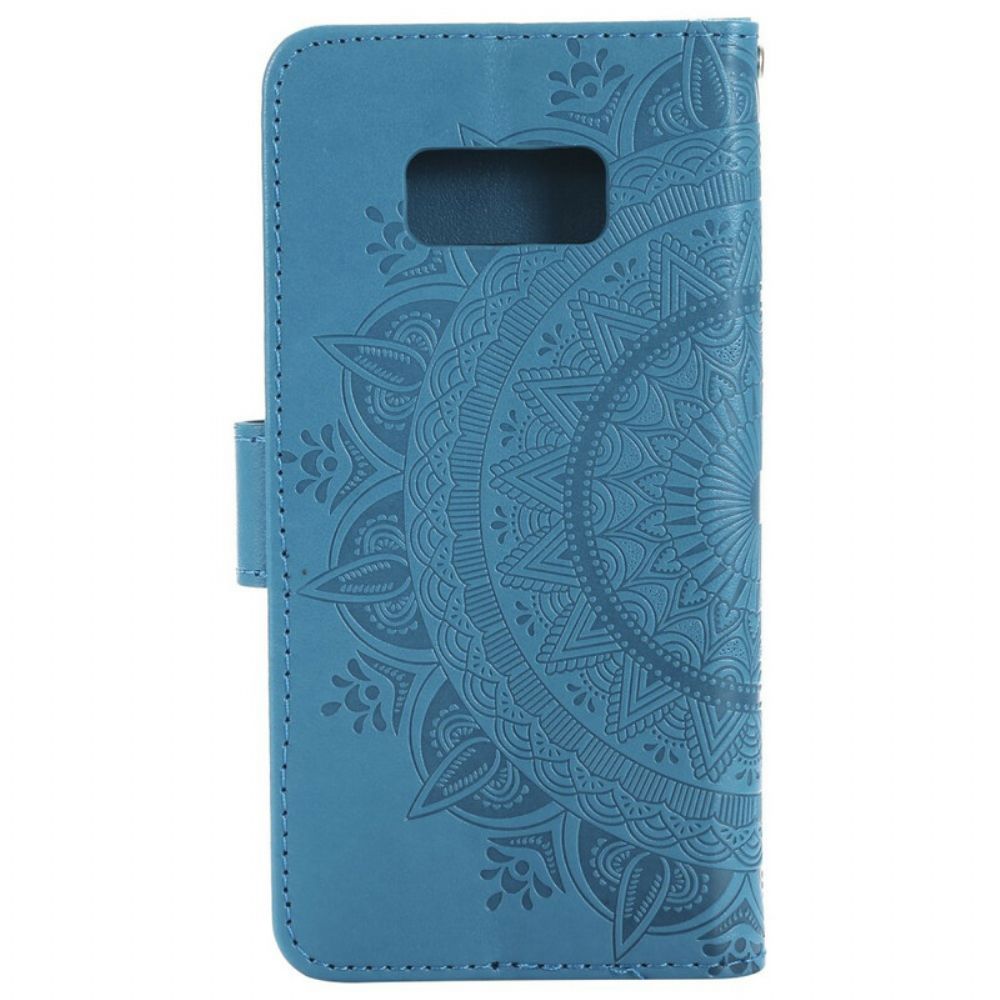 Lederhüllen Für Samsung Galaxy S8 Sonnen-mandala