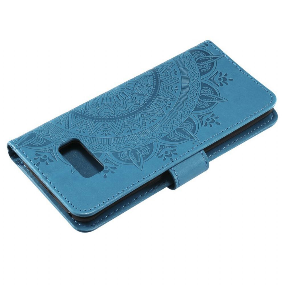 Lederhüllen Für Samsung Galaxy S8 Sonnen-mandala