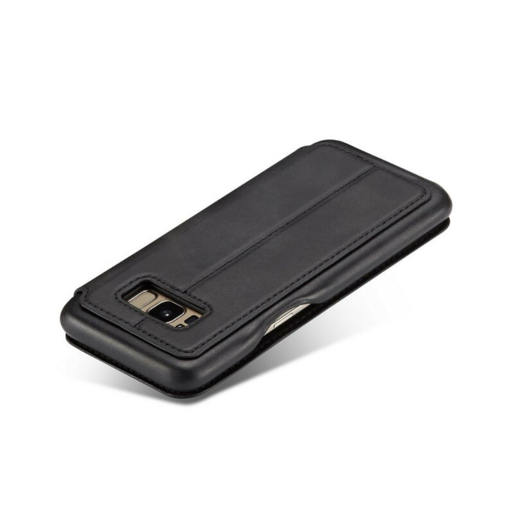 Schutzhülle Für Samsung Galaxy S8 Flip Case Lc.imeeke Ledereffekt