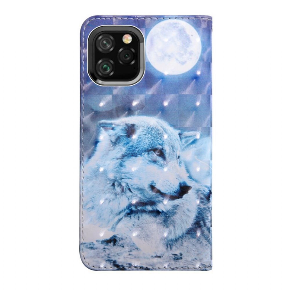 Flip Case Für iPhone 11 Pro Hektor Der Wolf