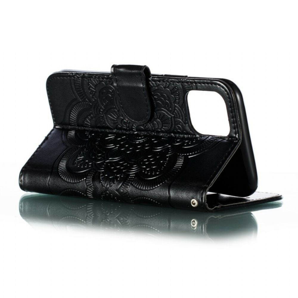 Flip Case Für iPhone 11 Pro Integer-mandala