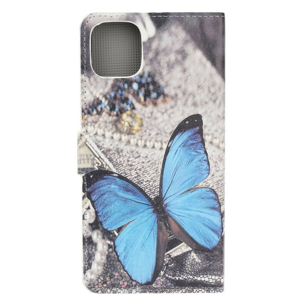 Flip Case Für iPhone 11 Pro Wahnsinnige Schmetterlinge