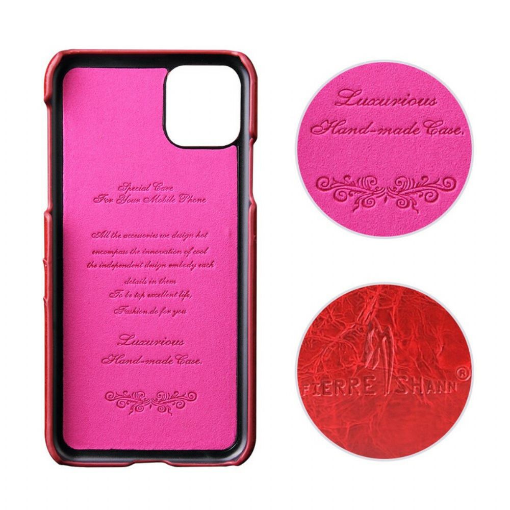 Handyhülle Für iPhone 11 Pro Fierre Shann Kartenhalter