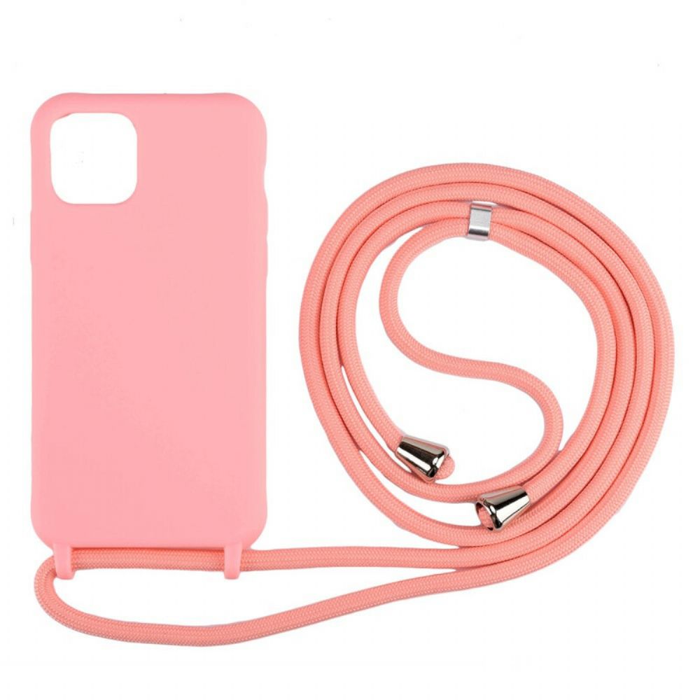 Handyhülle Für iPhone 11 Pro Silikon Und Schnur