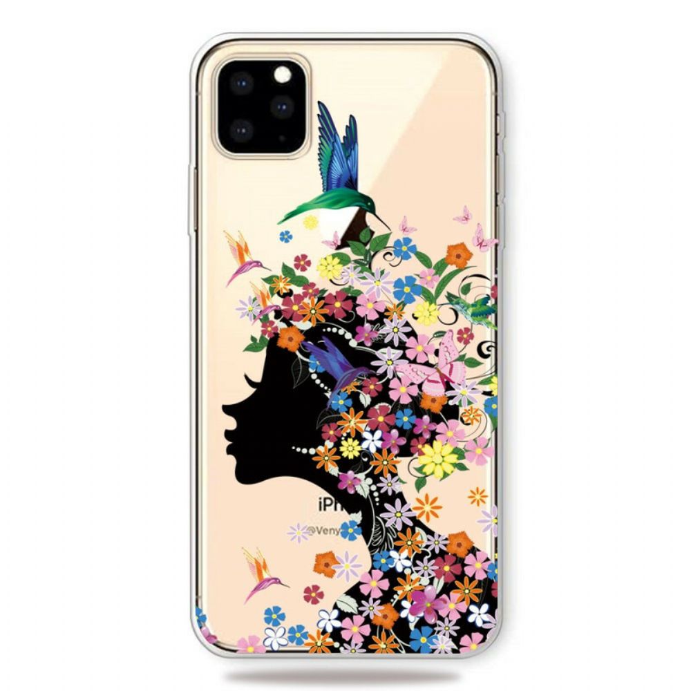 Hülle Für iPhone 11 Pro Hübscher Blütenkopf