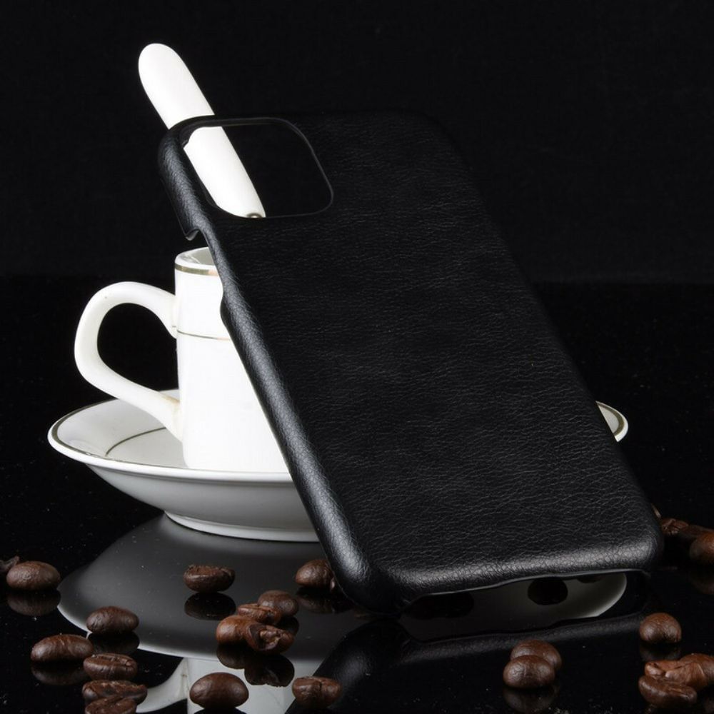 Hülle Für iPhone 11 Pro Lichi-leder-effekt